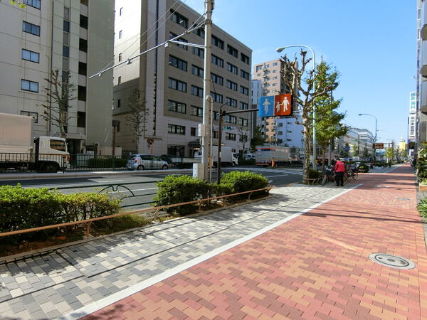 【ダイアパレスシティウインド蒲田】前面道路付近