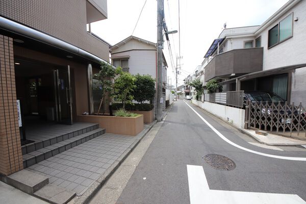 【シティオ多摩川】前面道路