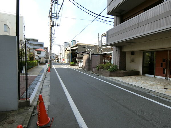 【センチュリープラチナマンション大鳥居】前面道路付近