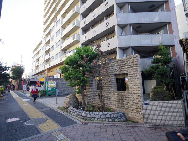 【スカイコート早稲田壱番館】前面道路