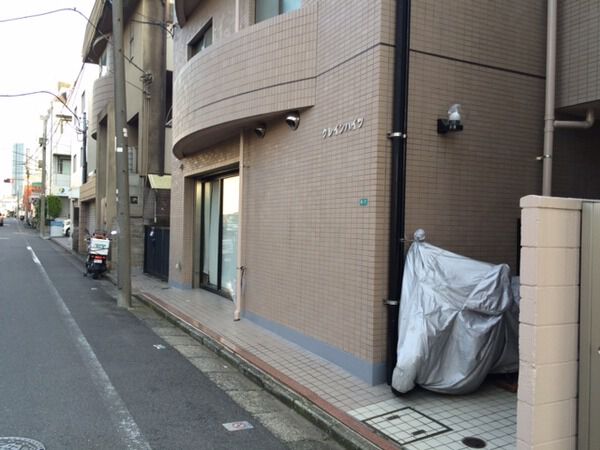 【クレインハイツ】前面道路 【クレインハイツ】前面道路