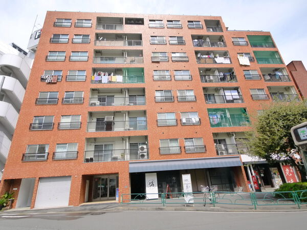 【ライオンズマンション市ヶ谷】外観 【ライオンズマンション市ヶ谷】外観