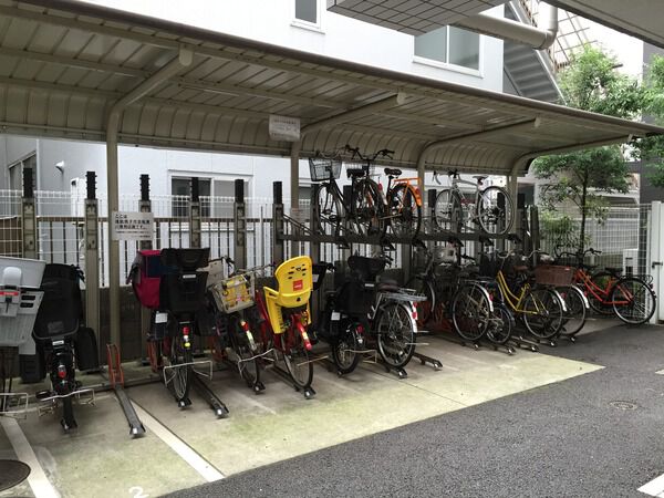 【ラ・シード瑞江】駐輪場