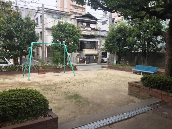 【ルモン西九条】敷地内公園