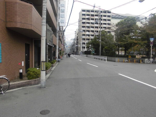 【セレッソコート難波パークサイドシティ】前面道路