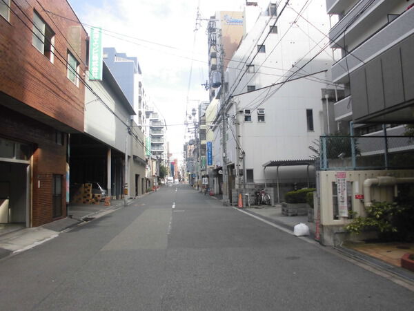 【ロータリープラザ難波】前面道路