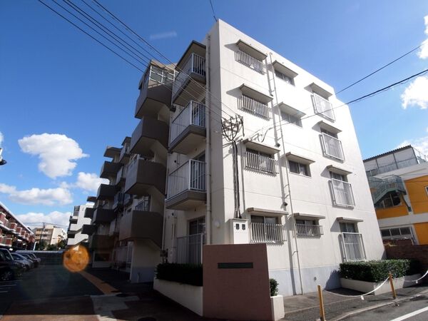 【エメラルドマンション生の松原】外観 【エメラルドマンション生の松原】外観