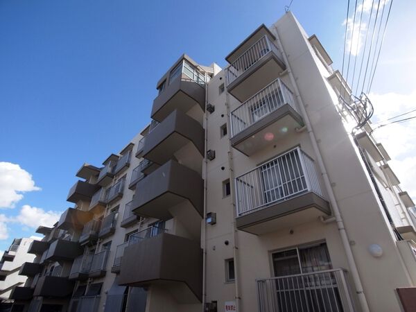 【エメラルドマンション生の松原】外観 【エメラルドマンション生の松原】外観