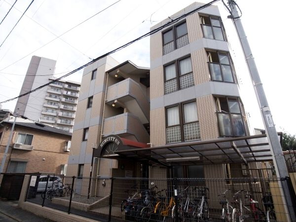 【サンシティ姪浜】外観 【サンシティ姪浜】外観