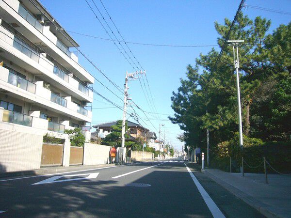 【ライツ茅ヶ崎東海岸】外観（雄三通り沿いのマンションです。）