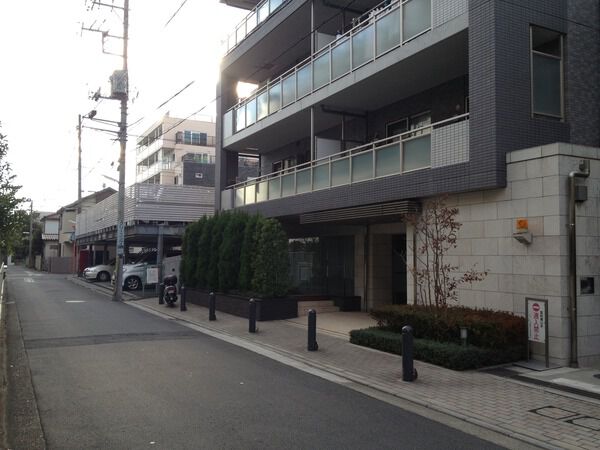 【グローリオ武蔵野中町】前面道路1 【グローリオ武蔵野中町】前面道路1