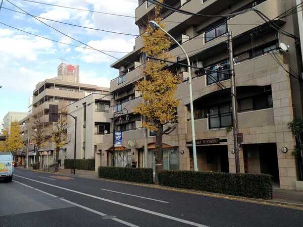 【ベルジュール武蔵野】前面道路 【ベルジュール武蔵野】前面道路