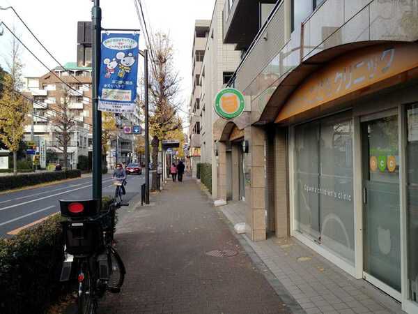 【ベルジュール武蔵野】前面通路