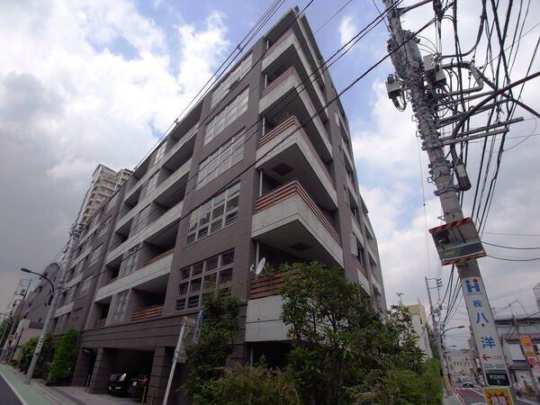 【グラツィオーソ神楽坂】南東側外観