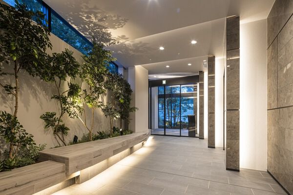 【パークホームズ用賀一丁目】エントランスホール 【パークホームズ用賀一丁目】エントランスホール