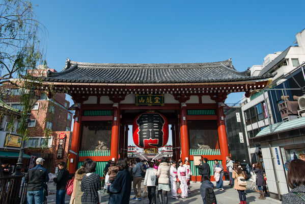 伝統と情緒の街「浅草」までは、約2,880m。 伝統と情緒の街「浅草」までは、約2,880m。