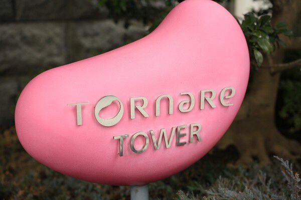 風格あるエントランス脇のアクセントになる愛らしい名盤。		