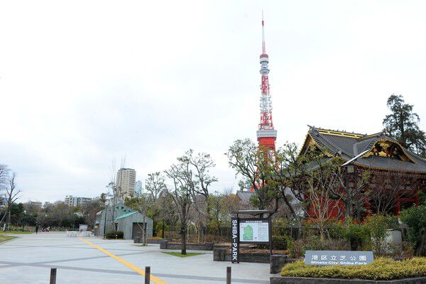 四季折々の美しい自然が楽しめる歴史と情緒ある「芝公園」は約1,550m(徒歩20分)。 四季折々の美しい自然が楽しめる歴史と情緒ある「芝公園」は約1,550m(徒歩20分)。