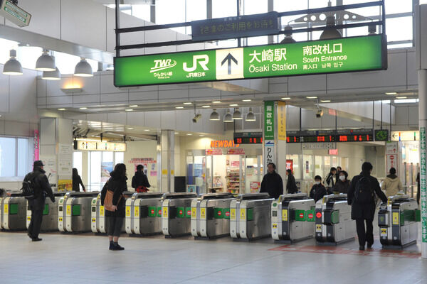 山手線「大崎」駅は、徒歩5分。 