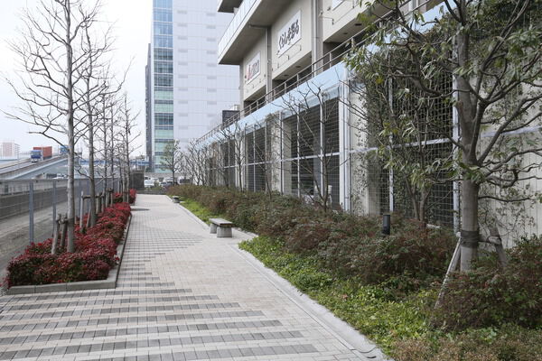 緑に包まれたアプローチは忙しい日常から癒しのプライベート空間へ誘います。