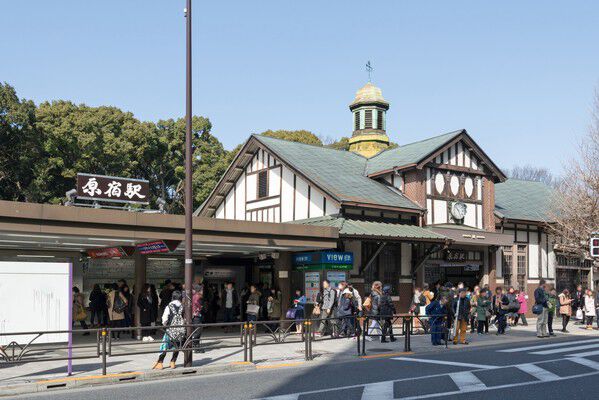流行の発信地。山手線「原宿」駅まで約720m(徒歩9分)の好立地。		 流行の発信地。山手線「原宿」駅まで約720m(徒歩9分)の好立地。