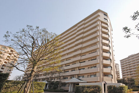 重厚感が溢れる佇まいながらも、自然と調和する色味の外観。