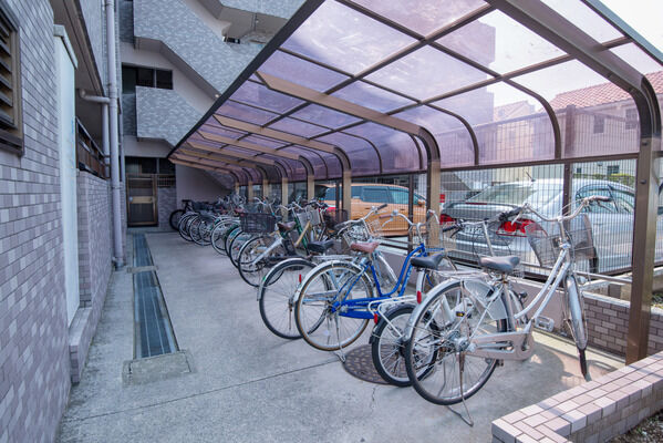 29台収容の自転車駐輪場。