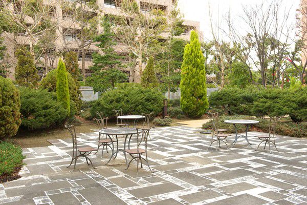 住民のコミュニケーションの場もしっかり整えられています。	