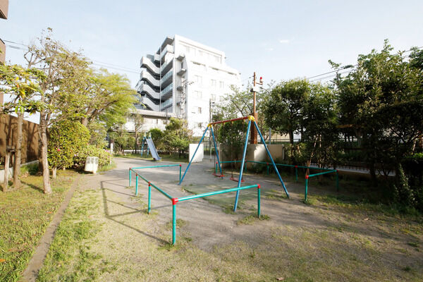 大洲北公園　現地より約120m