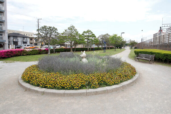 近隣公園　現地より約25m