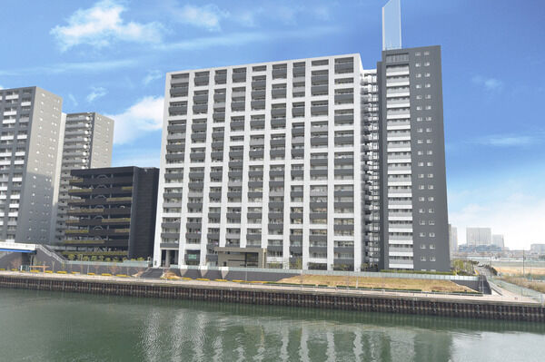 【ザ・晴海レジデンス】海沿いのプロムナードは散歩やランニングに最適。 【ザ・晴海レジデンス】海沿いのプロムナードは散歩やランニングに最適。