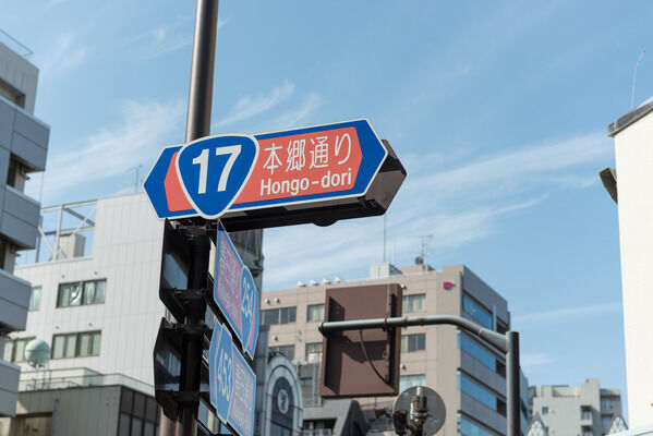 徳川将軍家が日光東照宮へ社参する際に利用された街道でもある「本郷通り」。