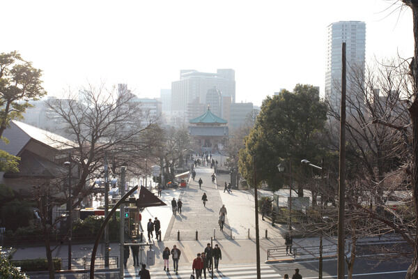 「上野恩賜公園」までは、約20m（徒歩1分）。		
