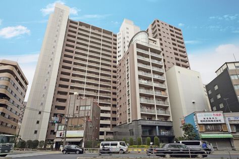 地上20階建。総戸数258戸のタワーマンション。		