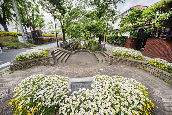 呑川親水公園　現地より約20m