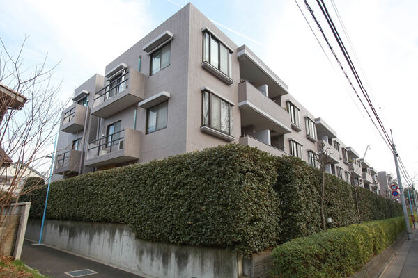 【パークハイム善福寺公園】植栽は、武蔵野のイメージを大切にした高木を中心にレイアウト。 【パークハイム善福寺公園】植栽は、武蔵野のイメージを大切にした高木を中心にレイアウト。