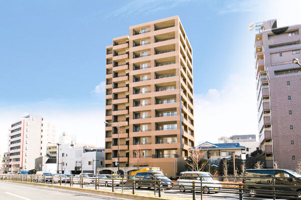 【立教通り南パークホームズ】ワンフロア3戸のみのレイアウトで全戸、独立性の高い角住戸を採用。 【立教通り南パークホームズ】ワンフロア3戸のみのレイアウトで全戸、独立性の高い角住戸を採用。