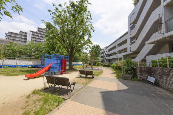 中新井川児童遊園　現地より約60m