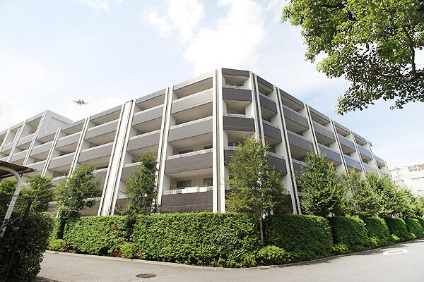 【クレッセント新川崎エグゼ】街並みをより美しく見せる、豊富な植栽。