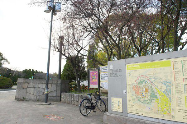 「大阪城公園」は約2,000m（徒歩24分）。