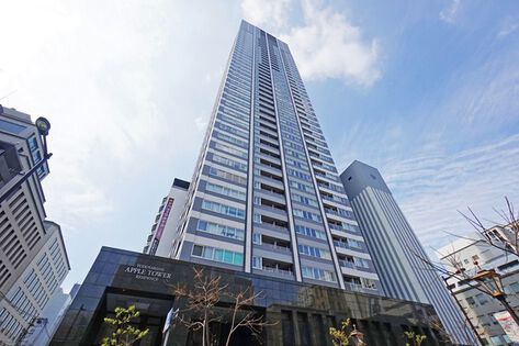 総戸数304戸。地下3階、地上46階建ての高層タワーマンションです。 総戸数304戸。地下3階、地上46階建ての高層タワーマンションです。