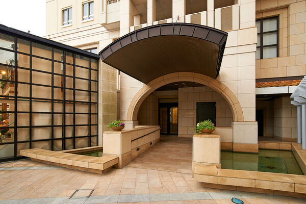 訪れる人の心に潤いを与えるウォーターガーデン。 訪れる人の心に潤いを与えるウォーターガーデン。