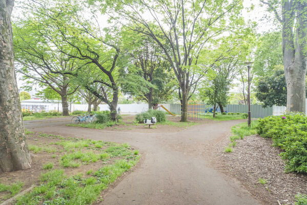 成田西公園　現地より約150m
