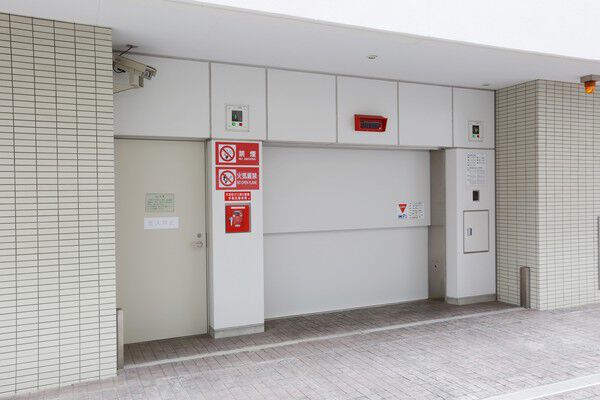 1階の機械式駐車場には、67台収容可能です。