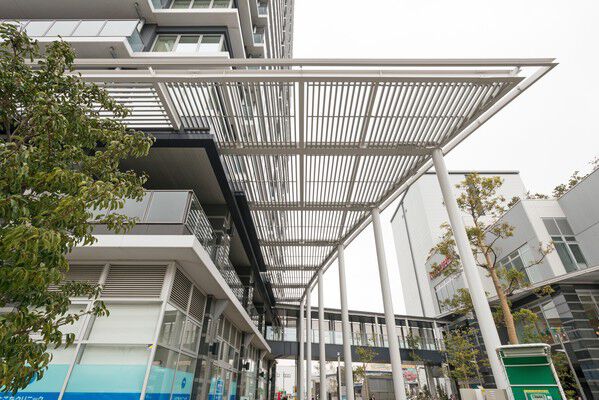 1階部にはメディカルセンターを備え、安心と共に暮らす。		