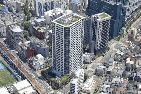 地上28階269邸の家族が集う都市型タワーレジデンス。		