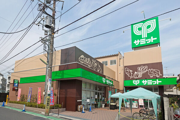 買い物に便利な「サミットストア下馬店」は約1,600m（徒歩20分）。