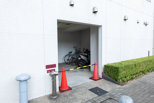 駐輪場出入口。