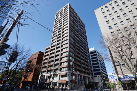 地上23階建、総戸数184戸のタワーレジデンス。		