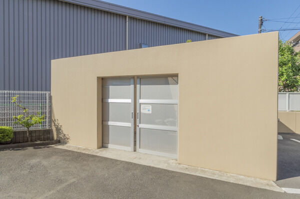 24時間ゴミ出し可能なダストステーション。